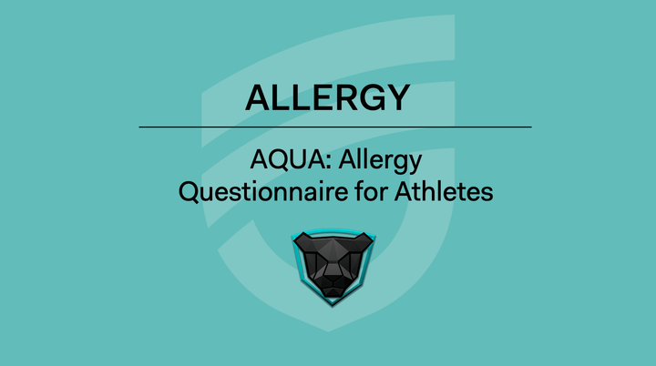 ALLERGIE - AQUA: Allergy Questionnaire for Athletes