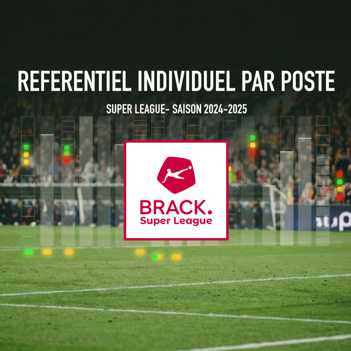 Super League (Suisse) - Saison 2024-2025 : Référentiel individuel par poste
